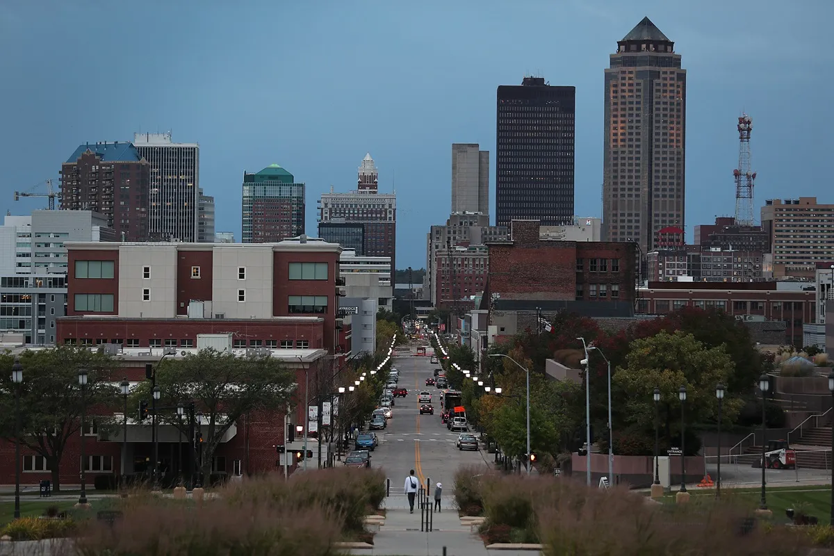 Des Moines, Iowa skyline